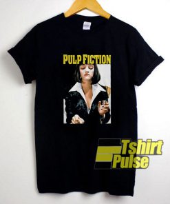 Pulp Fiction Movie Poster t-shirt for men and women tshirt