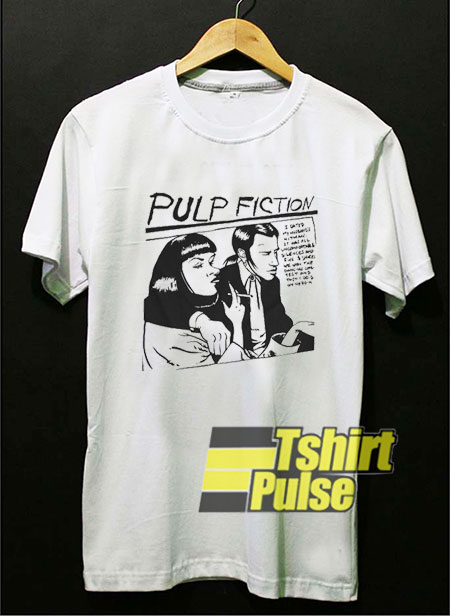 Pulp Fiction X Sonic Youth t-shirt for men and women tshirt