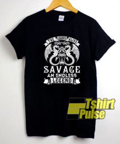 SAVAGE Legend Alive t-shirt for men and women tshirt