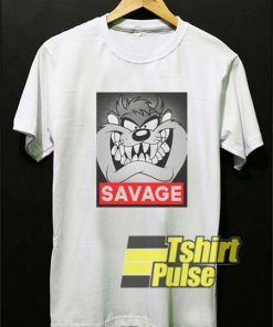 Savage Tazmania Cartoon t-shirt for men and women tshirt