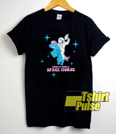 Space Horse Space Force t-shirt for men and women tshirt