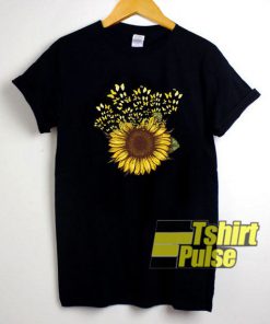 Sunflower Butterflys Print Graphic t-shirt for men and women tshirt