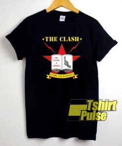 The Clash Know Your Rights t shirt
