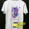 Wolf Fight Like a Warrior t-shirt for men and women tshirt
