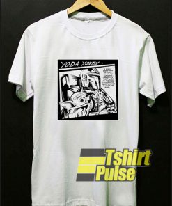 Yoda Youth Comic t-shirt for men and women tshirt