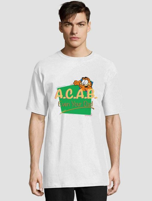 ACAB Garfield 90s t-shirt for men and women tshirt