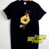 Aesthetic Sunflower Floral t-shirt for men and women tshirt