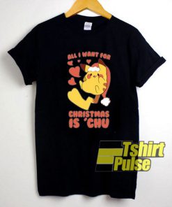 All I Want for Christmas Is Pikachu t-shirt for men and women tshirt