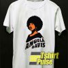 Angela Davis Cartoon t-shirt for men and women tshirt