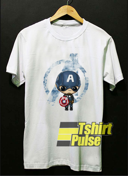 Avengers Captain America Chibi t-shirt for men and women tshirt