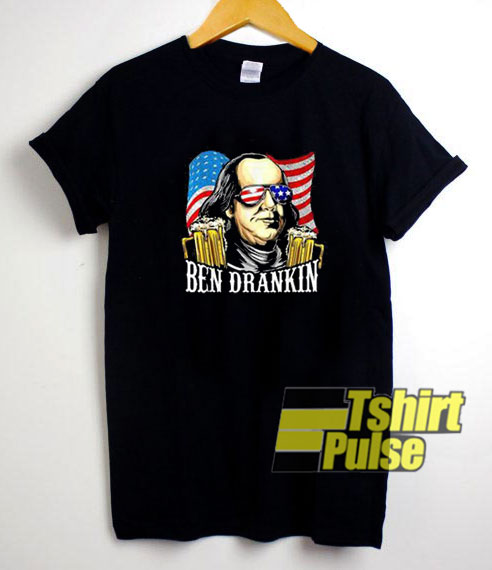 Benjamin Ben Drankin t-shirt for men and women tshirt