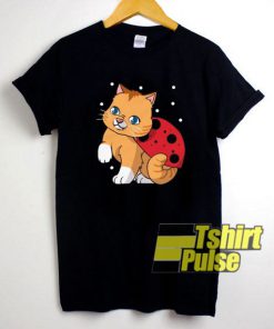 Cat Lady Bug Halloween t-shirt for men and women tshirt