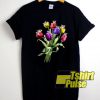 Cats On Tulip t-shirt for men and women tshirt