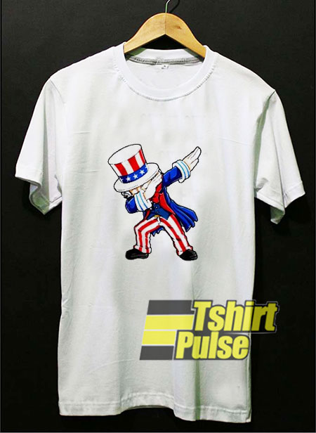 Dabbing Uncle Sam Patriotic t-shirt for men and women tshirt