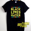 Distressed Black Lives Matter t-shirt for men and women tshirt