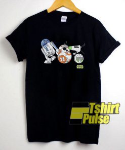 Droids R2-D2 BB-8 D-O Star Wars t-shirt for men and women tshirt