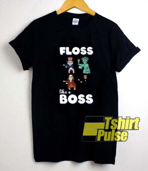 Floss Like a Boss Dabbing t-shirt for men and women tshirt