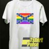 Gay Confederate Pride Flag t-shirt for men and women tshirt