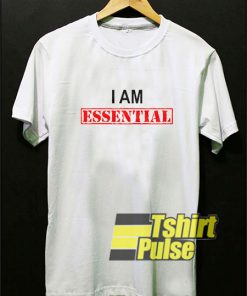 I Am Essential Box t-shirt for men and women tshirt