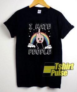 I Hate People Middle Finger t-shirt for men and women tshirt