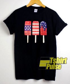 Ice Cream 4th July Party t-shirt for men and women tshirt