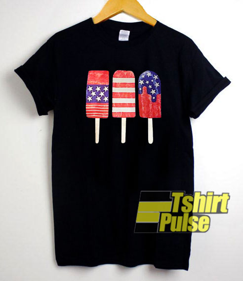 Ice Cream 4th July Party t-shirt for men and women tshirt