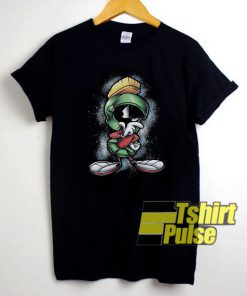 Marvin The Martian Brush Art t-shirt for men and women tshirt