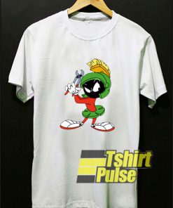 Marvin The Martian Holding Pliers t-shirt for men and women tshirt