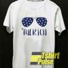 Merica Glasses 4th of July t-shirt for men and women tshirt