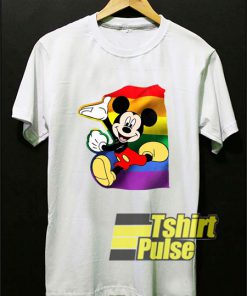Mickey Mouse LGBT Pride t-shirt for men and women tshirt