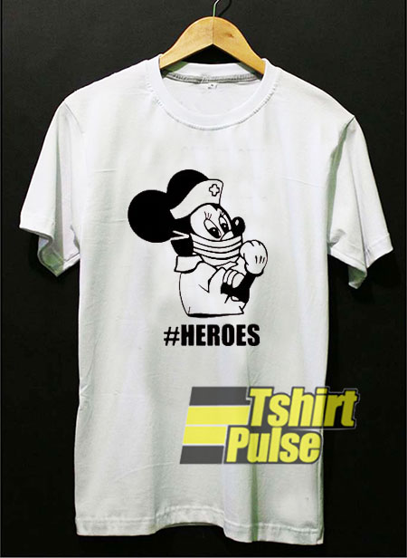 Minnie Mouse My Heroes t-shirt for men and women tshirt