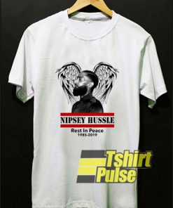 Nipsey Hussle Rest In Peace t-shirt for men and women tshirt