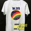 Official 1619 Vintage African Flag t-shirt for men and women tshirt