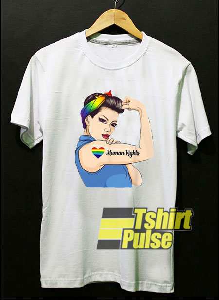 Official Human Rights LGBT Pride t-shirt for men and women tshirt
