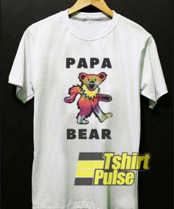 Official Papa Bear Colour t-shirt for men and women tshirt