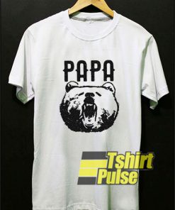 Papa Bear Family t-shirt for men and women tshirt