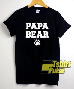 Paw Papa Bear Funny t-shirt for men and women tshirt