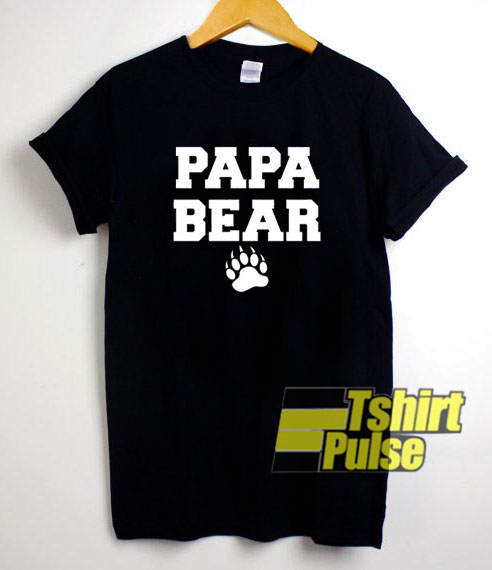 Paw Papa Bear Funny t-shirt for men and women tshirt