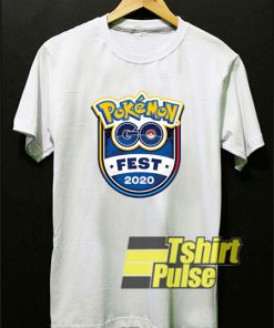 Pokemon Go Fest Logo t-shirt for men and women tshirt