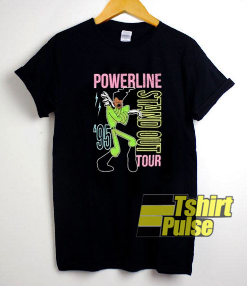 Powerline Stand Out Tour 1995 t-shirt for men and women tshirt