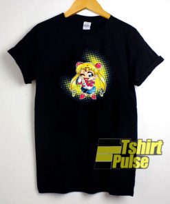 Sailor Moon Chibi Cartoon t-shirt for men and women tshirt