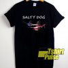 Salty Dog American Flag Marlin t-shirt for men and women tshirt