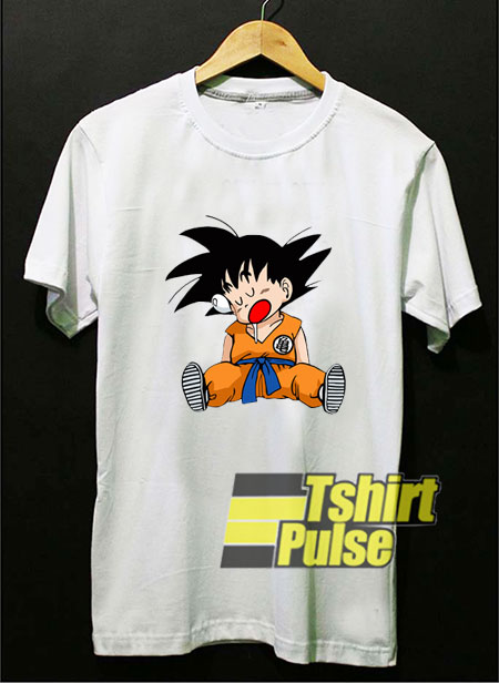 Sleepiing Kid Dragon Ball t-shirt for men and women tshirt