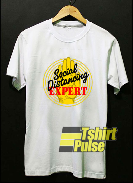 Social Distancing Expert Hand t-shirt for men and women tshirt