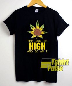 Sunflower The Sun is High t-shirt for men and women tshirt