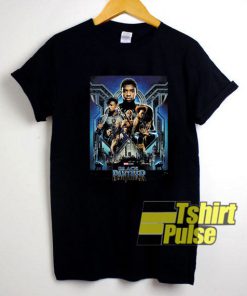 The Black Panther Movie Poster t-shirt for men and women tshirt