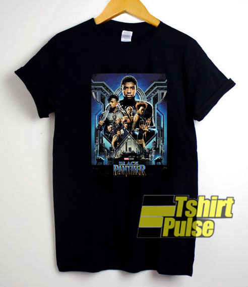 The Black Panther Movie Poster t-shirt for men and women tshirt