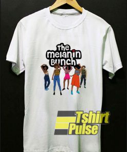 The Melanin Bunch Cartoon t-shirt for men and women tshirt