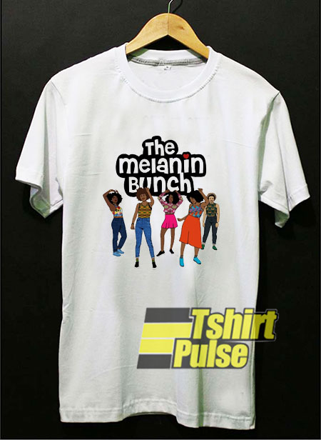 The Melanin Bunch Cartoon t-shirt for men and women tshirt