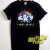 Unicorn I Hate People t-shirt for men and women tshirt